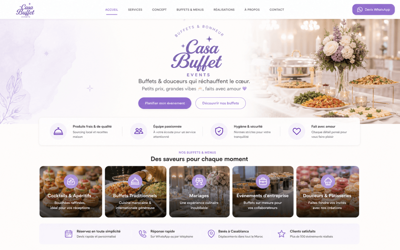 Casa Buffet project cover