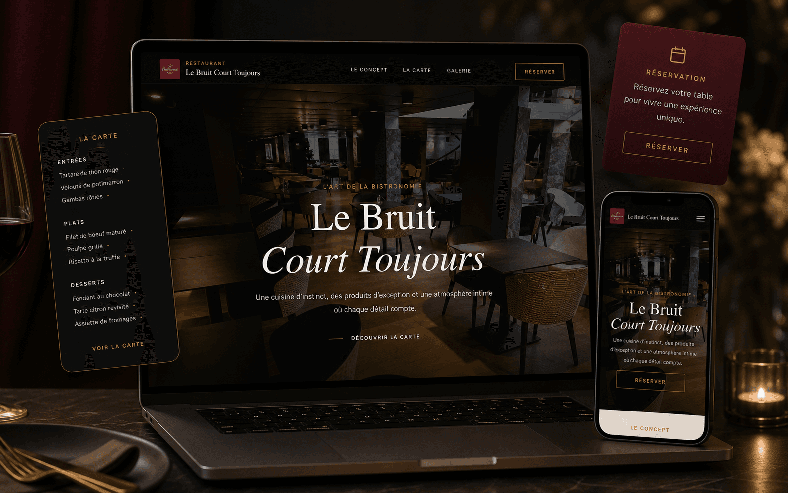 Le Bruit Court Toujours project cover