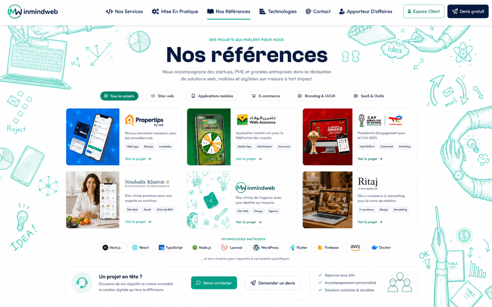 InMindWeb preview 2
